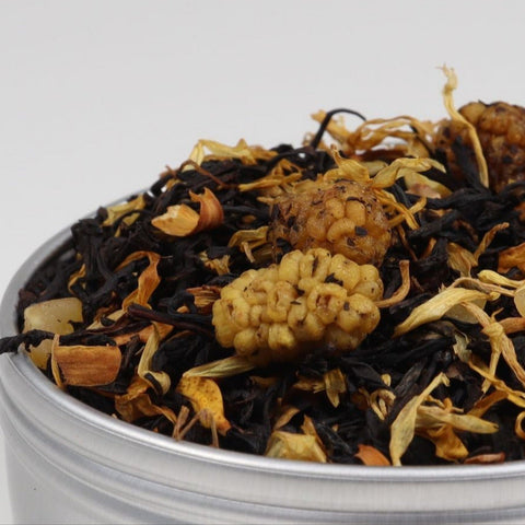 Aromatisierter Schwarztee - Saarner Sommer Maulbeere Honigmelone