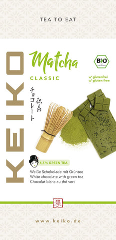Keiko Matcha Classic - Weiße Schokolade mit Grüntee